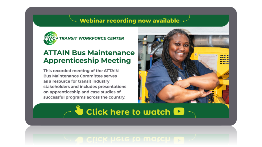 ATTAIN Bus Maintenance