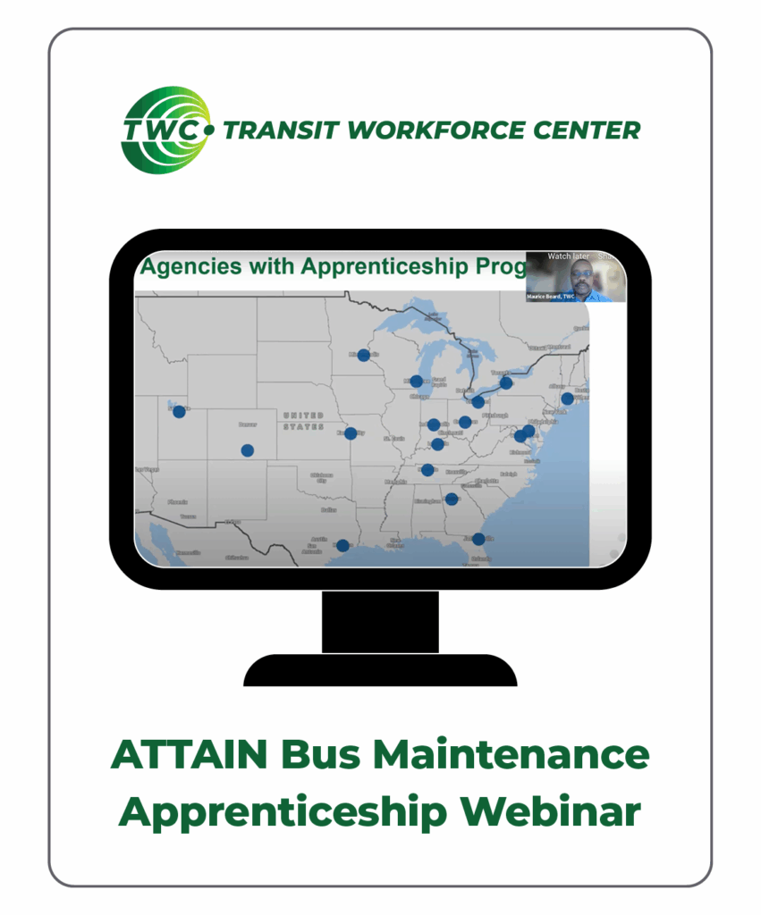 ATTAIN Bus Maintenance Apprenticeship Webinar