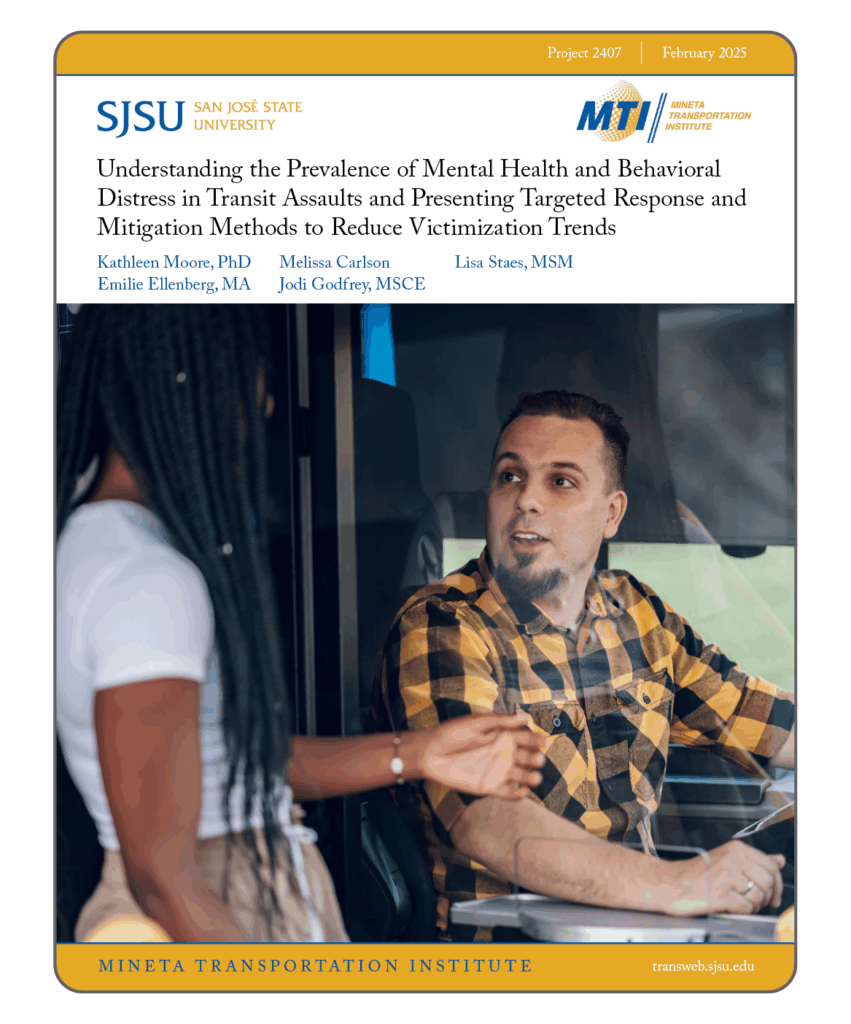 Understanding the Prevalence of Mental Health and Behavioral Distress in Transit Assaults