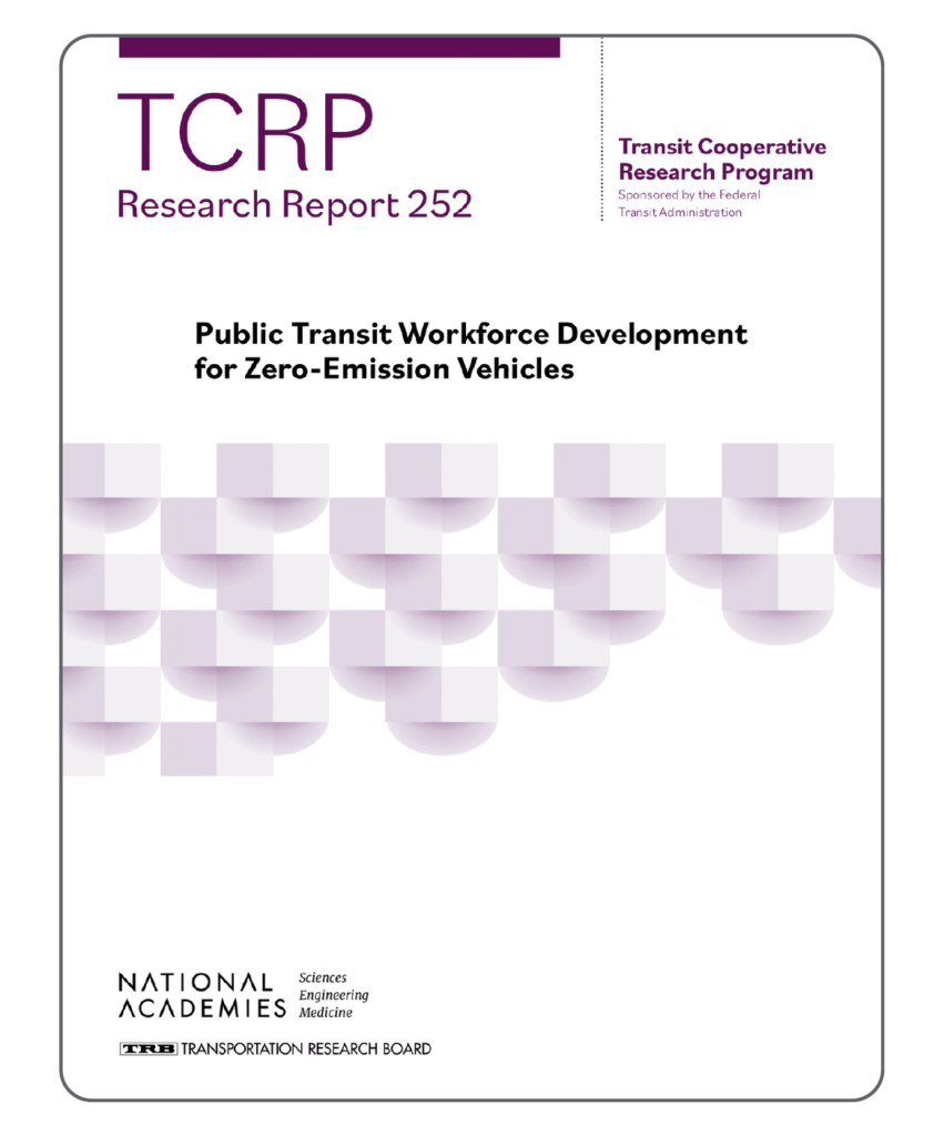 Public Transit Workforce Development for Zero-Emission Vehicles