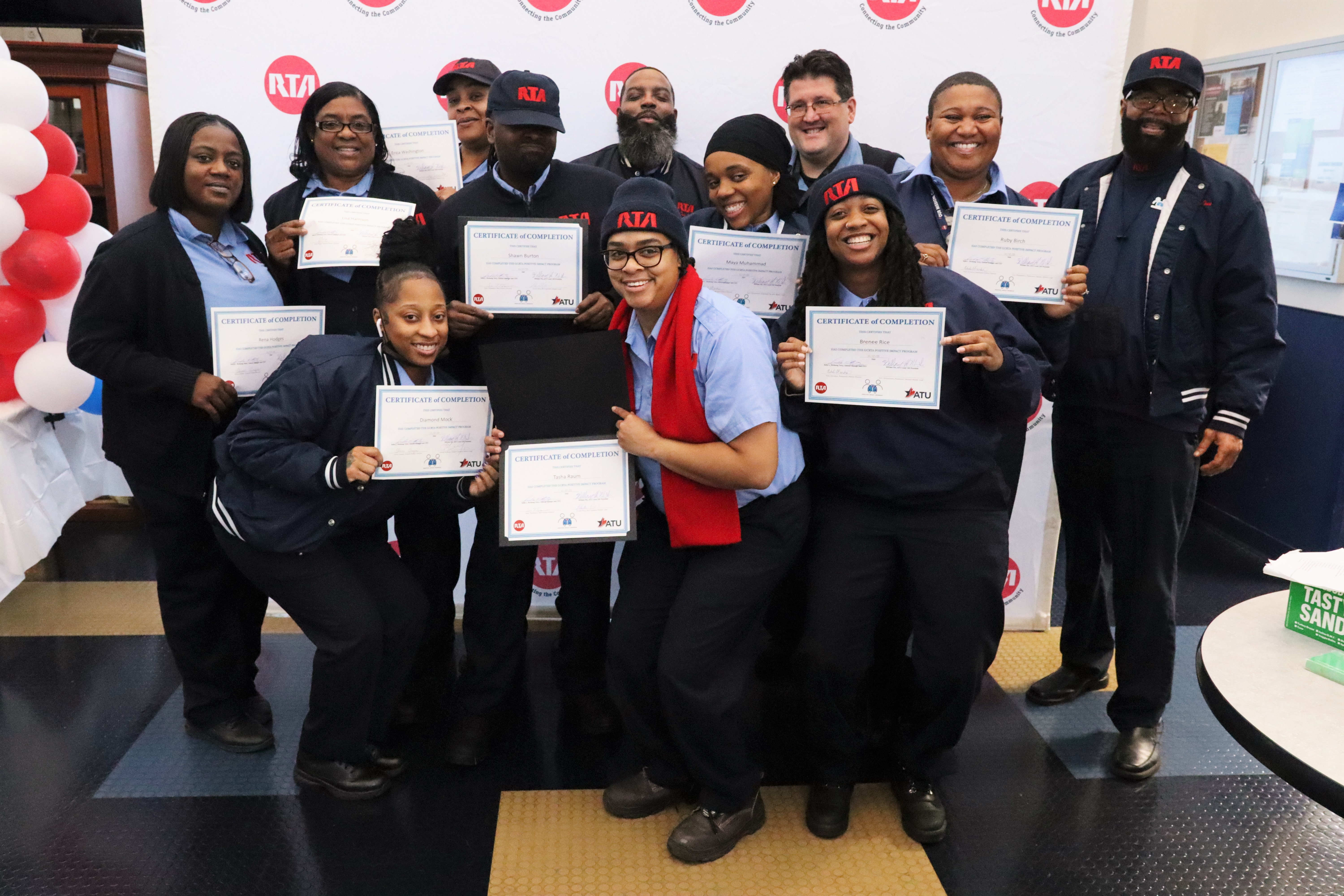 Operator mentorship program graduation at GCRTA